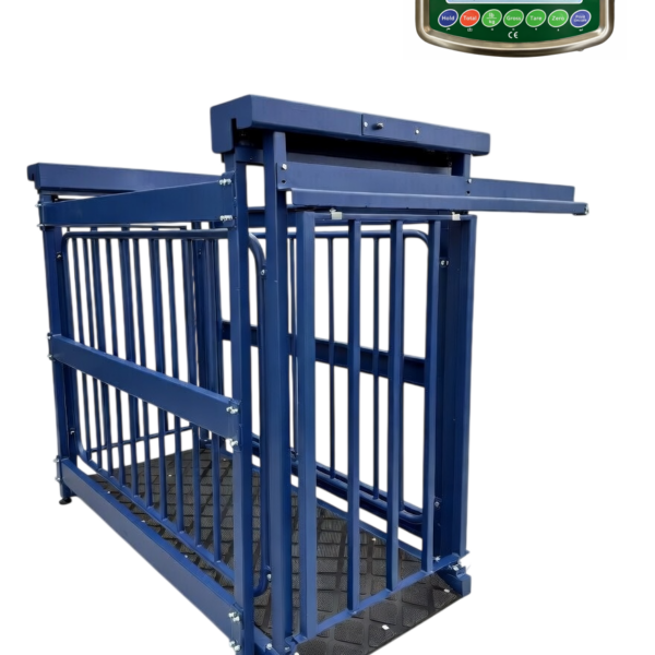 US-BC8530HD "Big Blue" Cattle Livestock Scale (1,000 lb x 1 lb)
