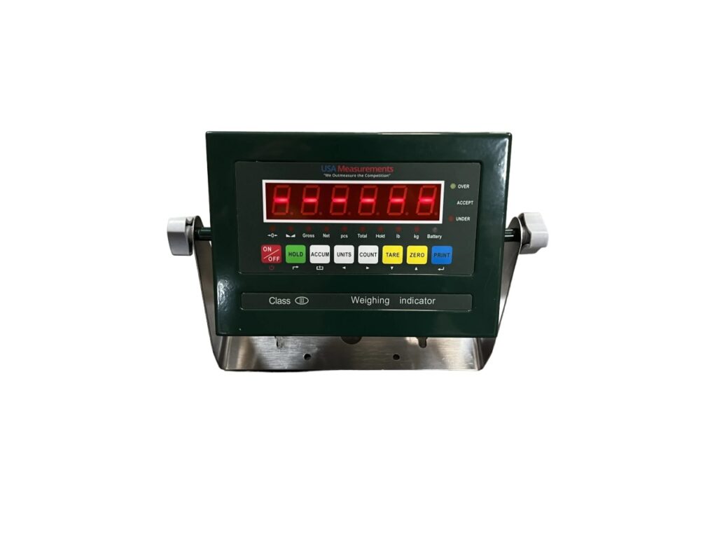 Premium US-6011MS LED Indicator: NTEP Certified Display