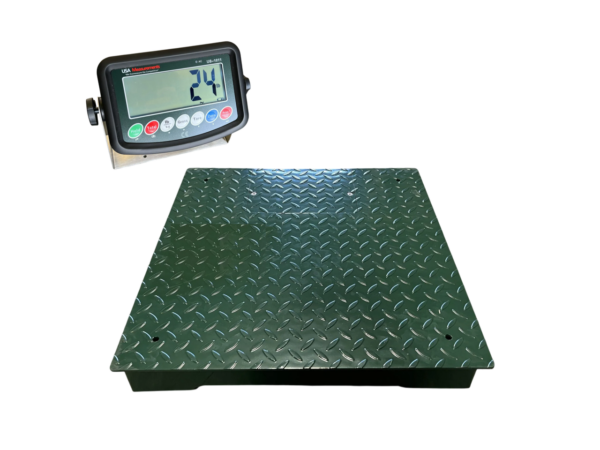 US-E6060 "Etek" 60"x60" Floor Scale & Two Ramps (5,000 lb x 0.2 lb) - Image 8