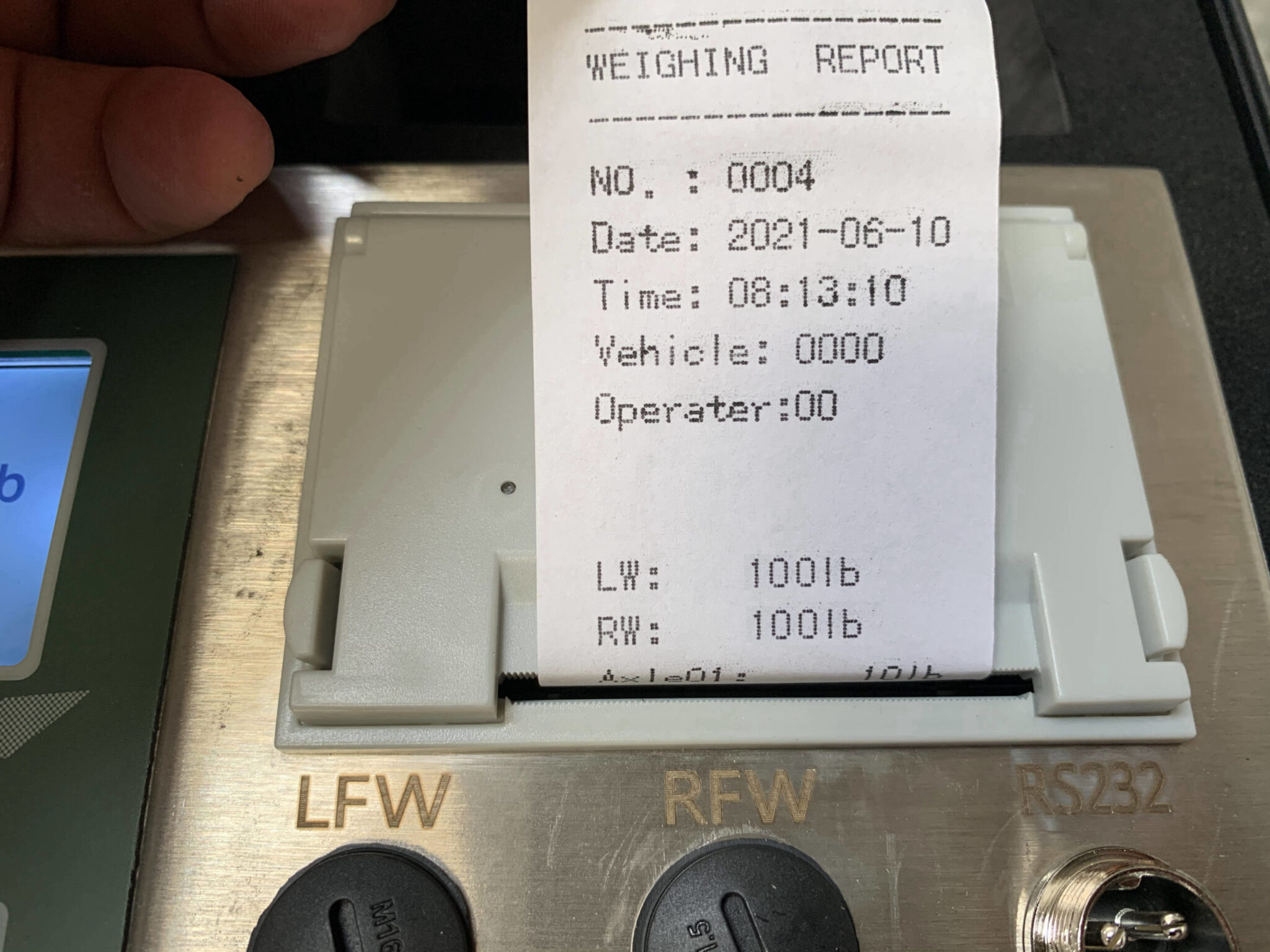 US-M1214W “iWheel” Weigh Pad Scale 40,000 lb (4 Pads) - USA Measurements