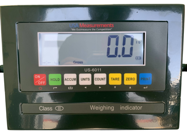 US-BT2424-1000 "BenchTek" Scale 24"x24" Non-NTEP (1,000 lb x 0.1 lb) - Image 7