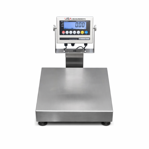 US-BT1010SS-HP-60 "BenchTek" Stainless Steel 10"x10" NTEP (60 lb x .002 lb)