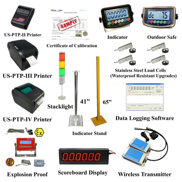 US-BT1010-HP-15 "BenchTek" Scale 10"x10" NTEP (15 lb x .0005 lb) - Image 9