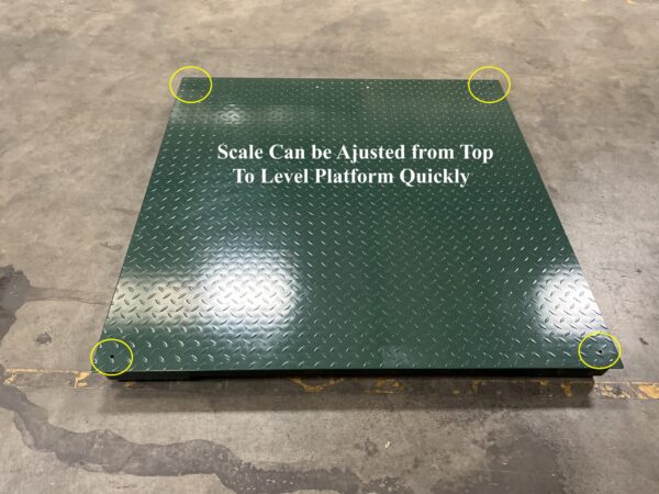 US-MR6060 “Mr Reliable” 5×5 Floor Scale & Two Ramps NTEP (10,000 lb x 2 lb) - Image 7