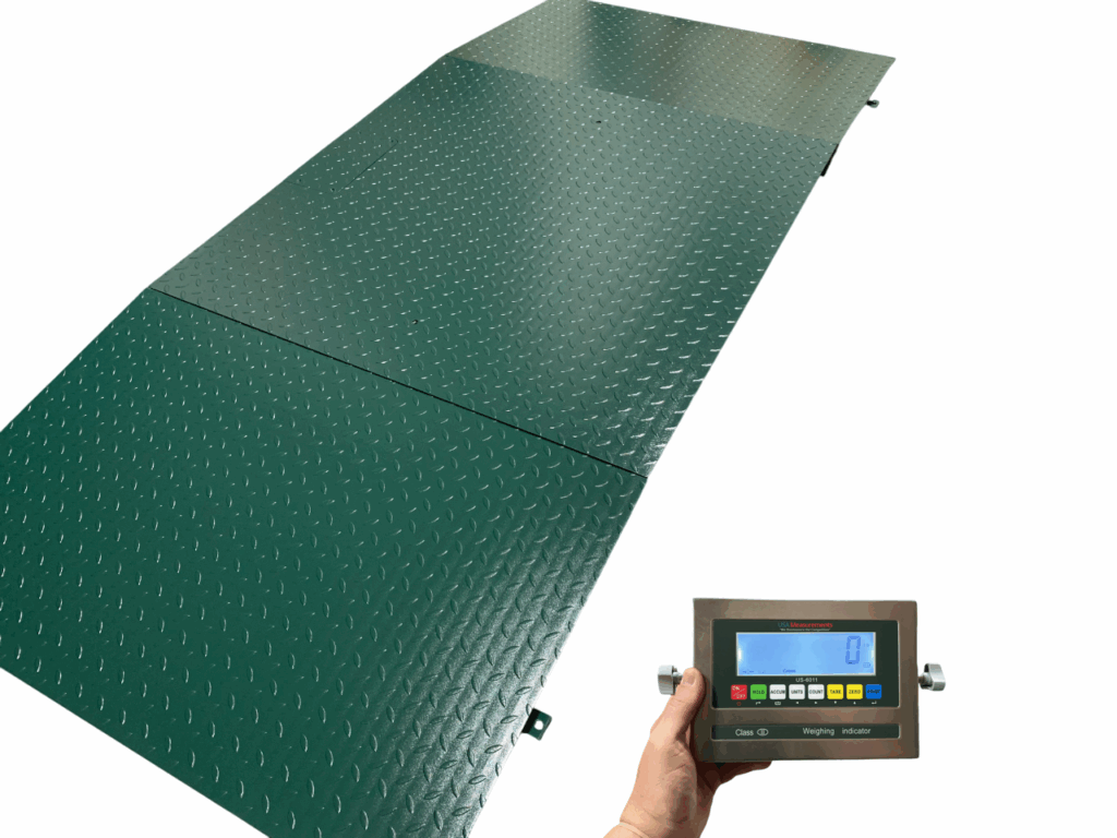 Mr Ramps US-MR2436 “Mr Reliable” 2×3 Floor Scale & Two Ramps NTEP (5,000 lb x 1 ...