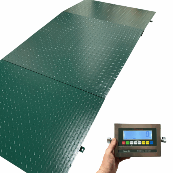 US-MR2424 “Mr Reliable” 2×2 Floor Scale & Two Ramps NTEP (1,000 lb x 0.2 lb)