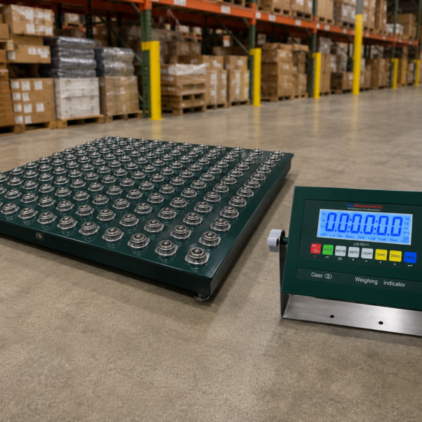 Ball Transfer Floor Scale 4'x4'